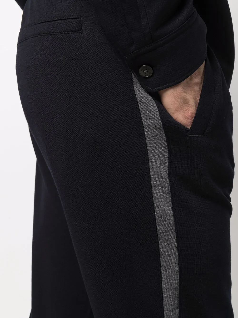 фото Z zegna спортивные брюки с лампасами