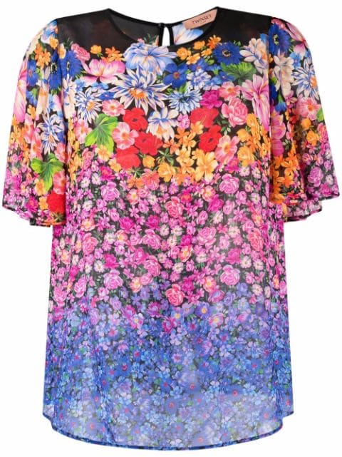 TWINSET floral-print blouse