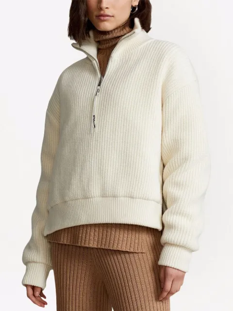 Polo Ralph Lauren RLX Zipped Neck Insulated Jumper - Farfetch