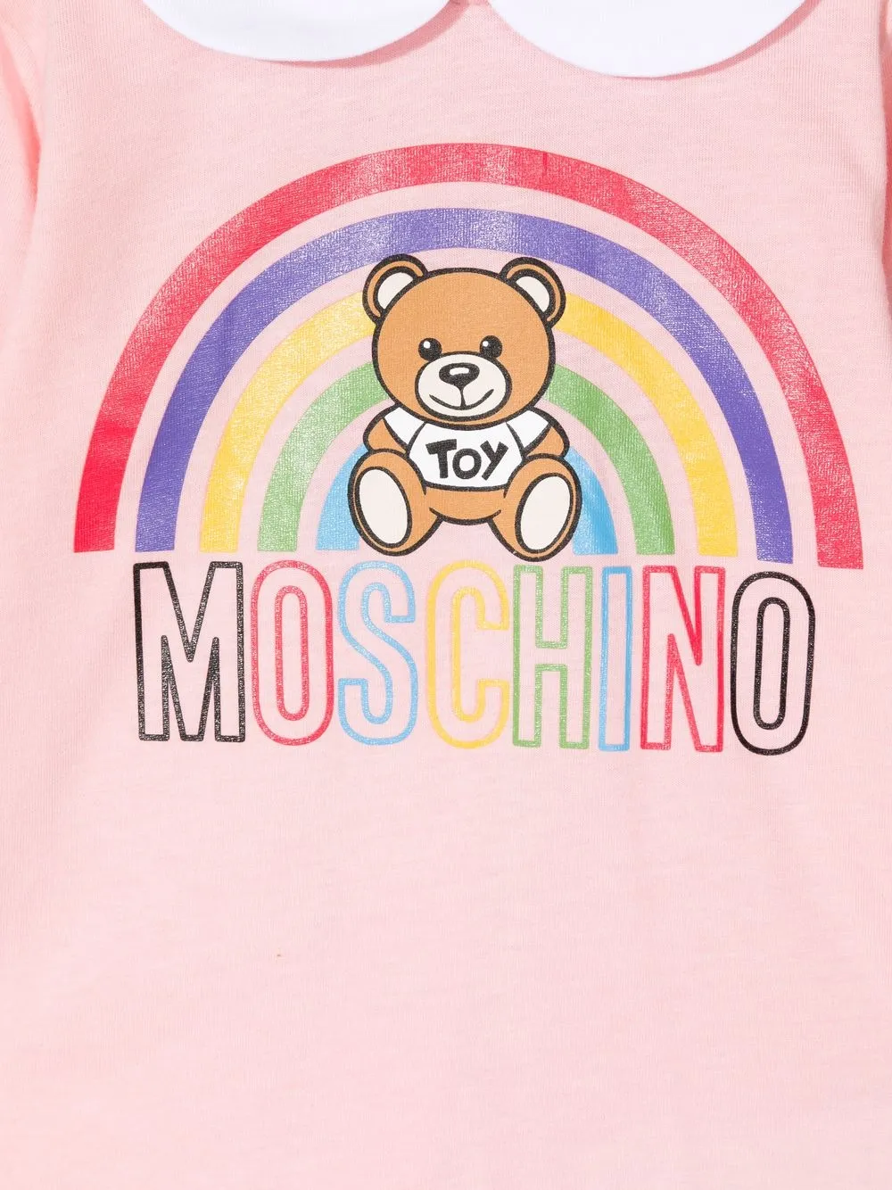 фото Moschino kids комбинезон с принтом teddy bear