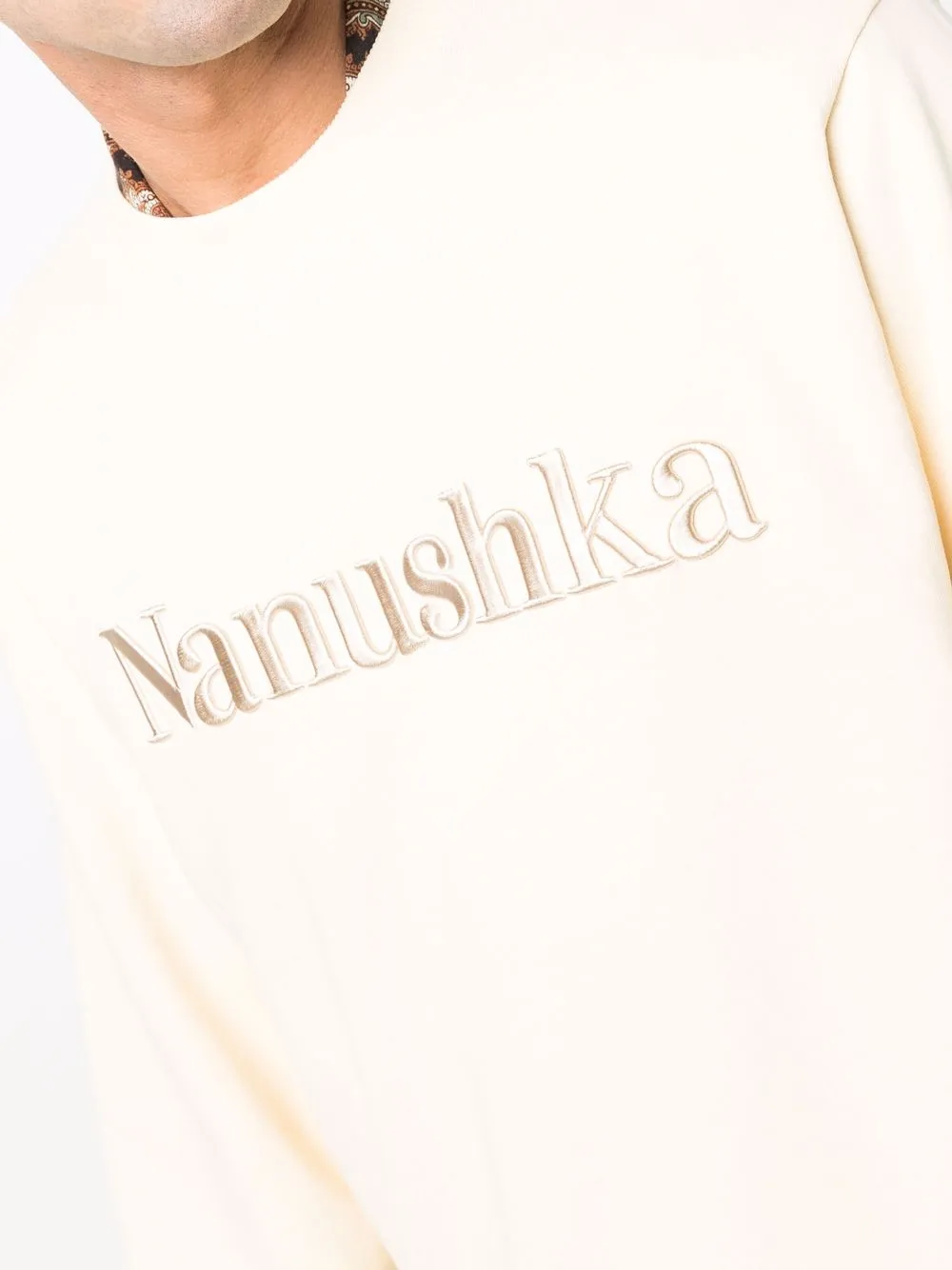 Nanushka Felpa con logo ricamato | Image 6