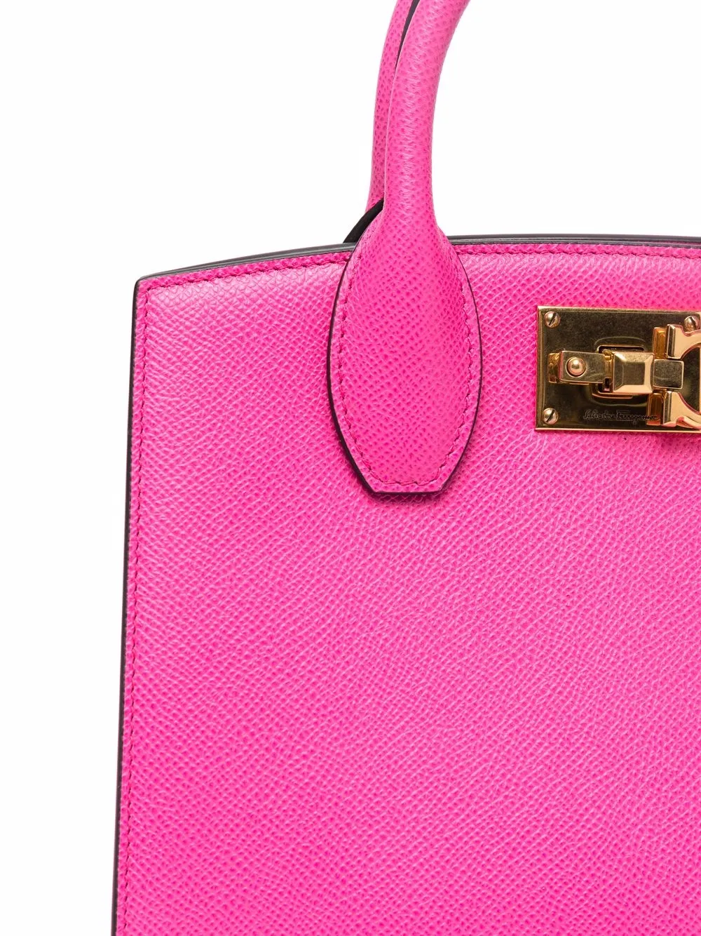 фото Salvatore ferragamo сумка-тоут gancini размера мини