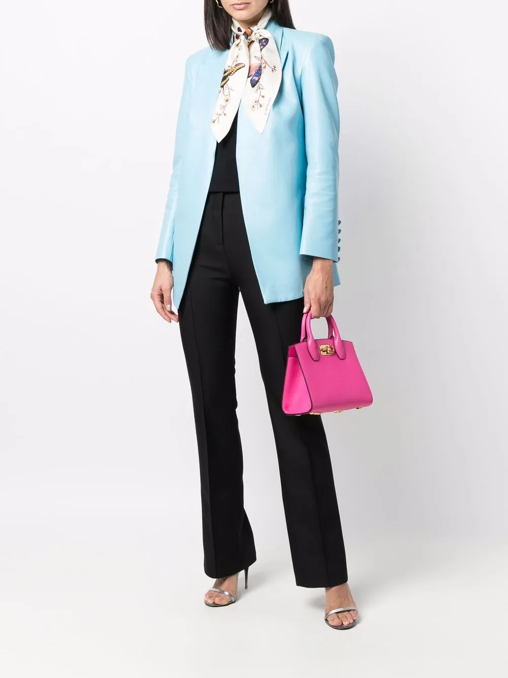 фото Salvatore ferragamo сумка-тоут gancini размера мини