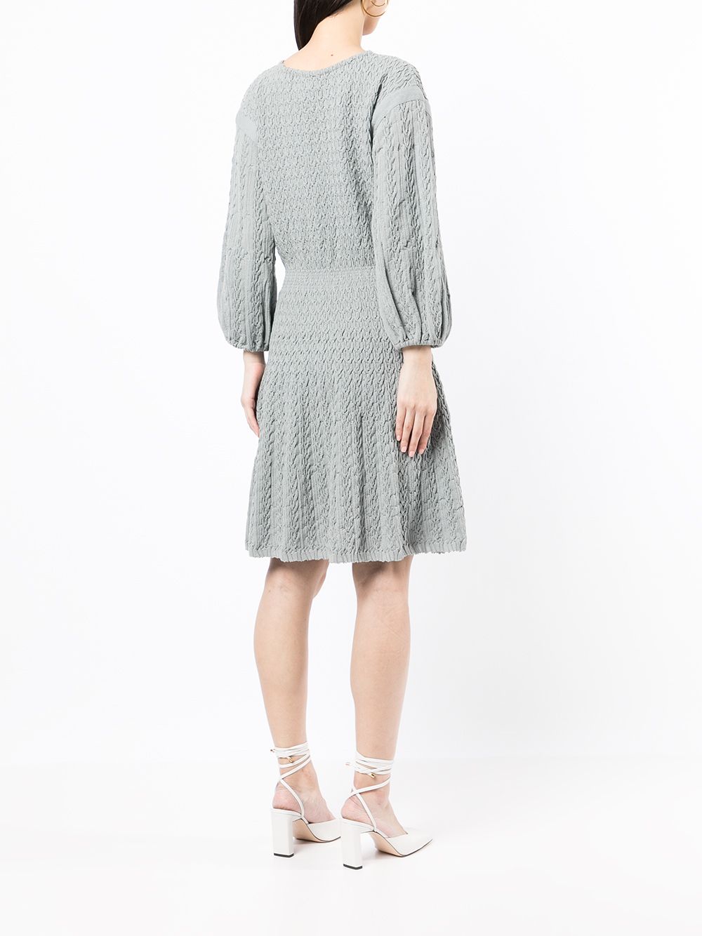 CHANEL ruched knitted dress Women