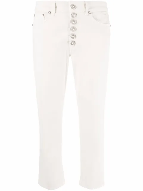 DONDUP Calça jeans Koons cropped 