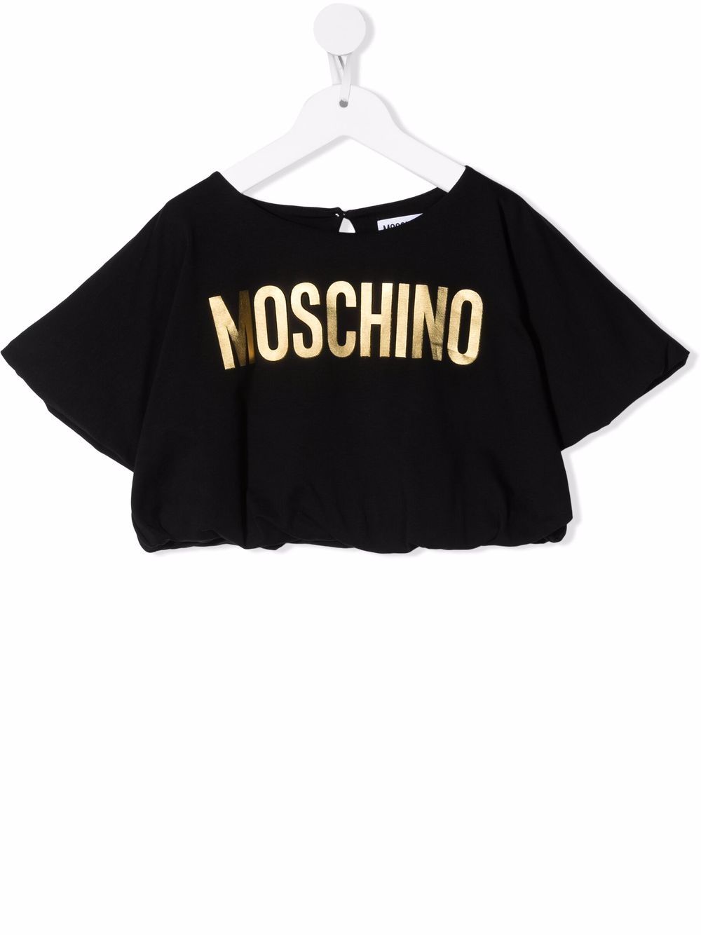 фото Moschino kids футболка с логотипом