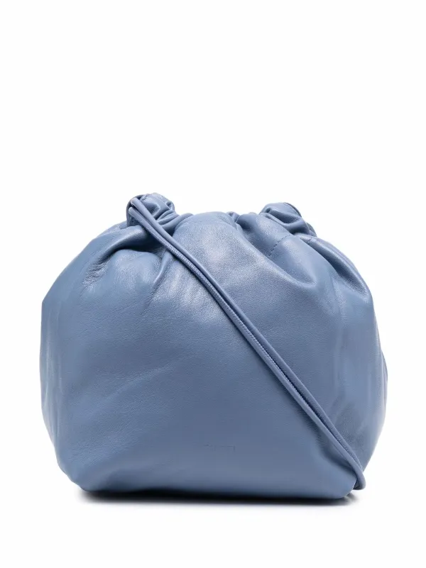 jil sander leather tote bolsa