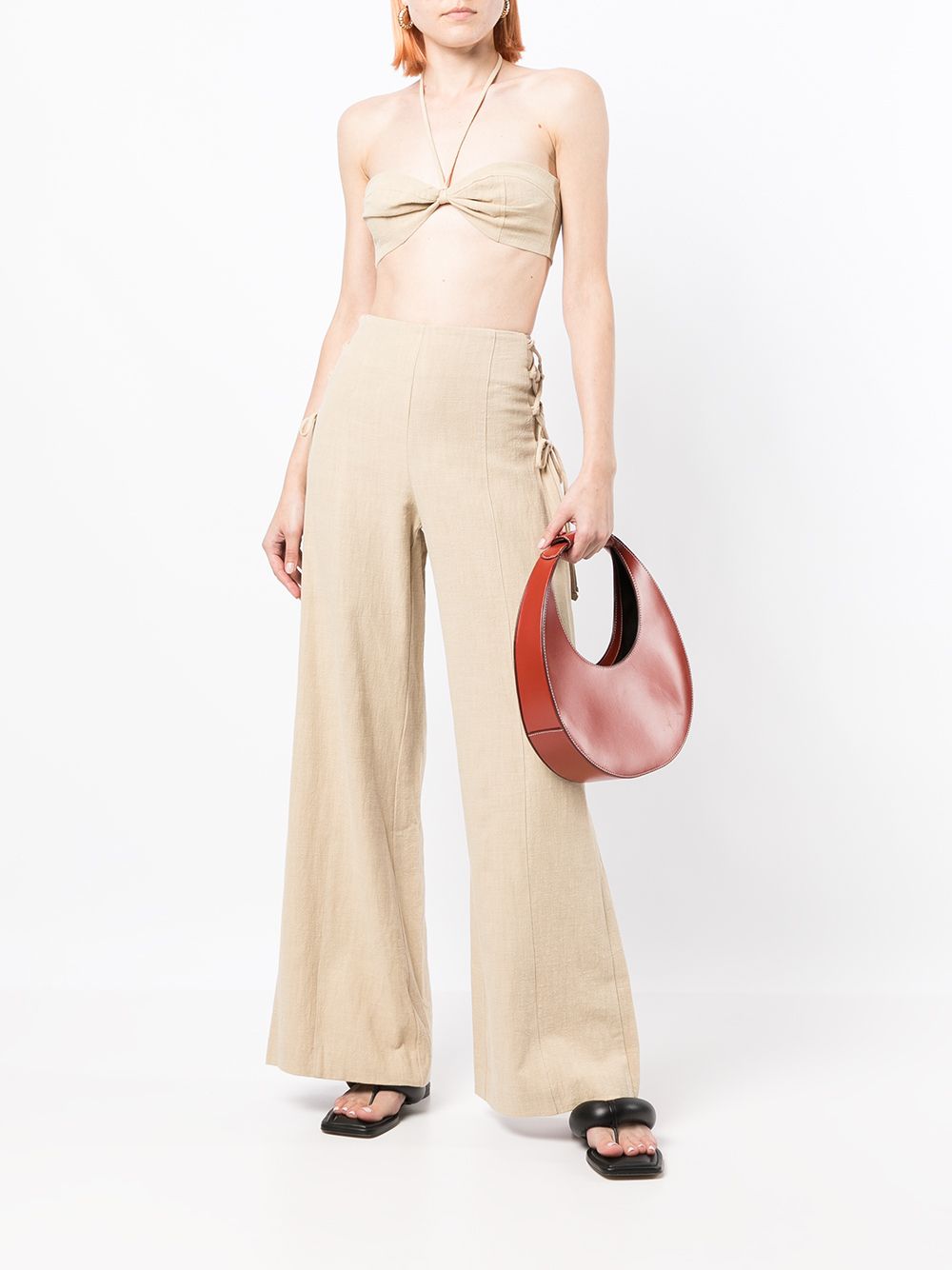 фото Bec + bridge monty drawstring trousers