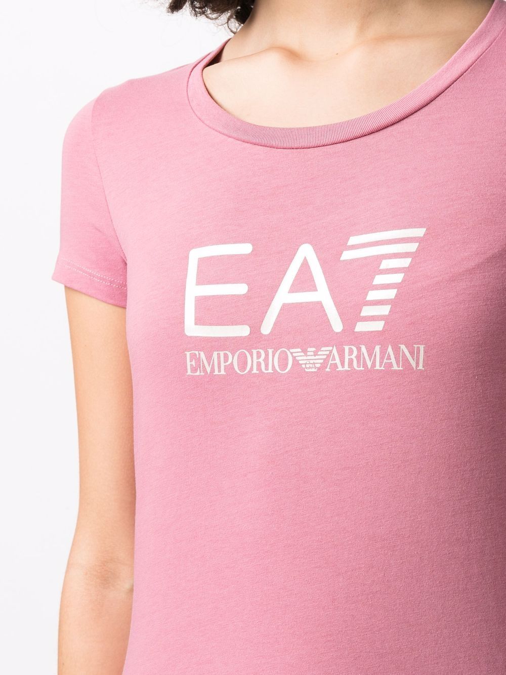 фото Ea7 emporio armani футболка с логотипом