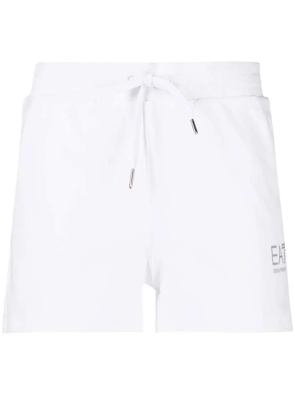 

Ea7 Emporio Armani logo-print shorts - White