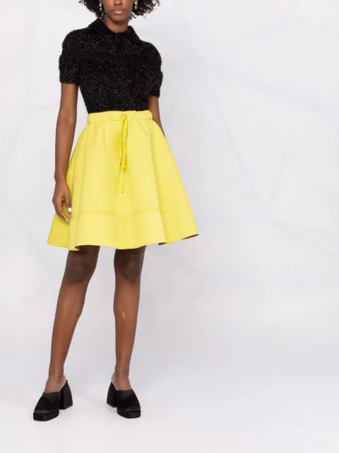 Nº21 Flared high-waisted Skirt - Farfetch