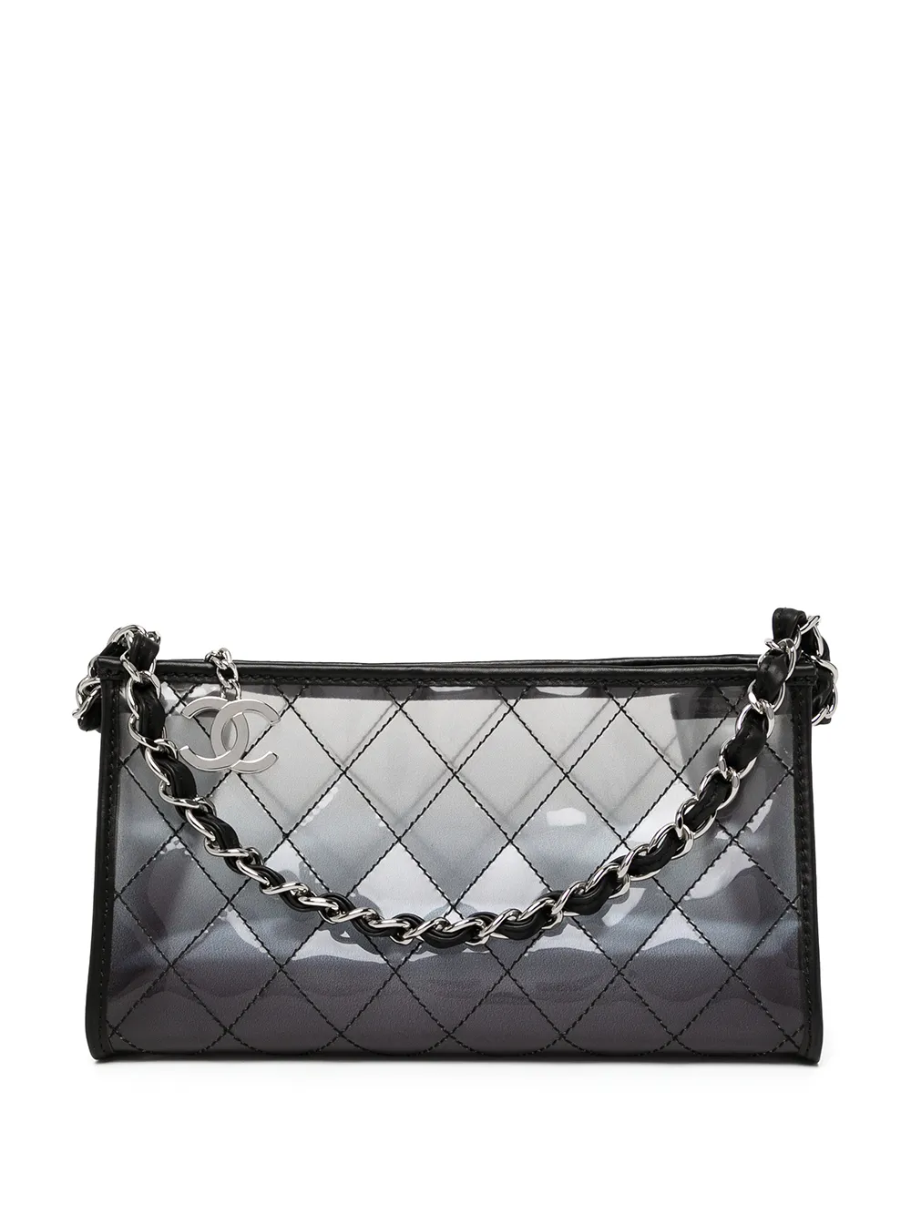 фото Chanel pre-owned стеганая сумка 2007-го года с логотипом cc