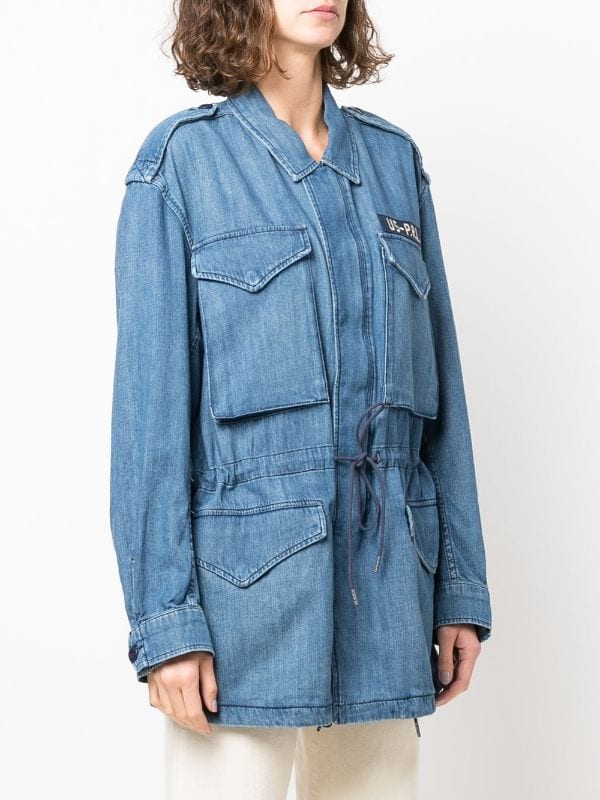 Polo Ralph Lauren Denim Military Jacket - Farfetch