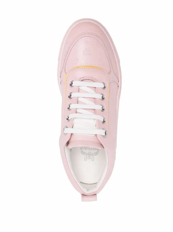 mcm platform sneakers