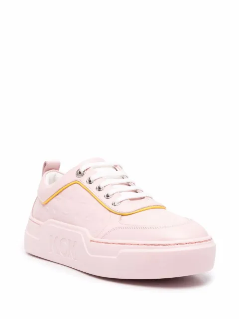 mcm skyward platform sneakers