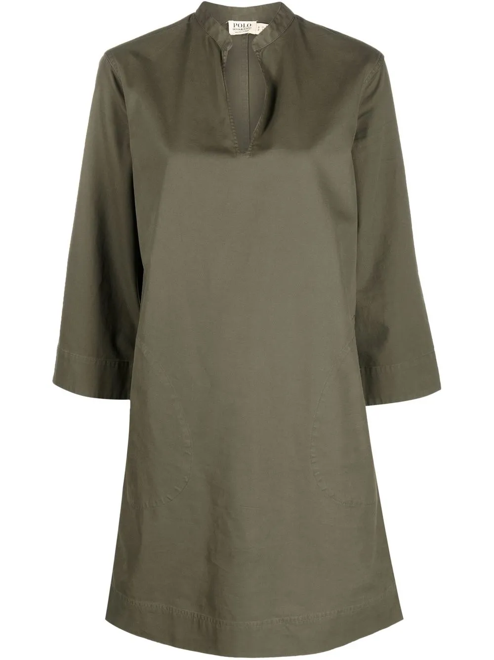 Polo Ralph Lauren long-sleeved Shift Dress - Farfetch