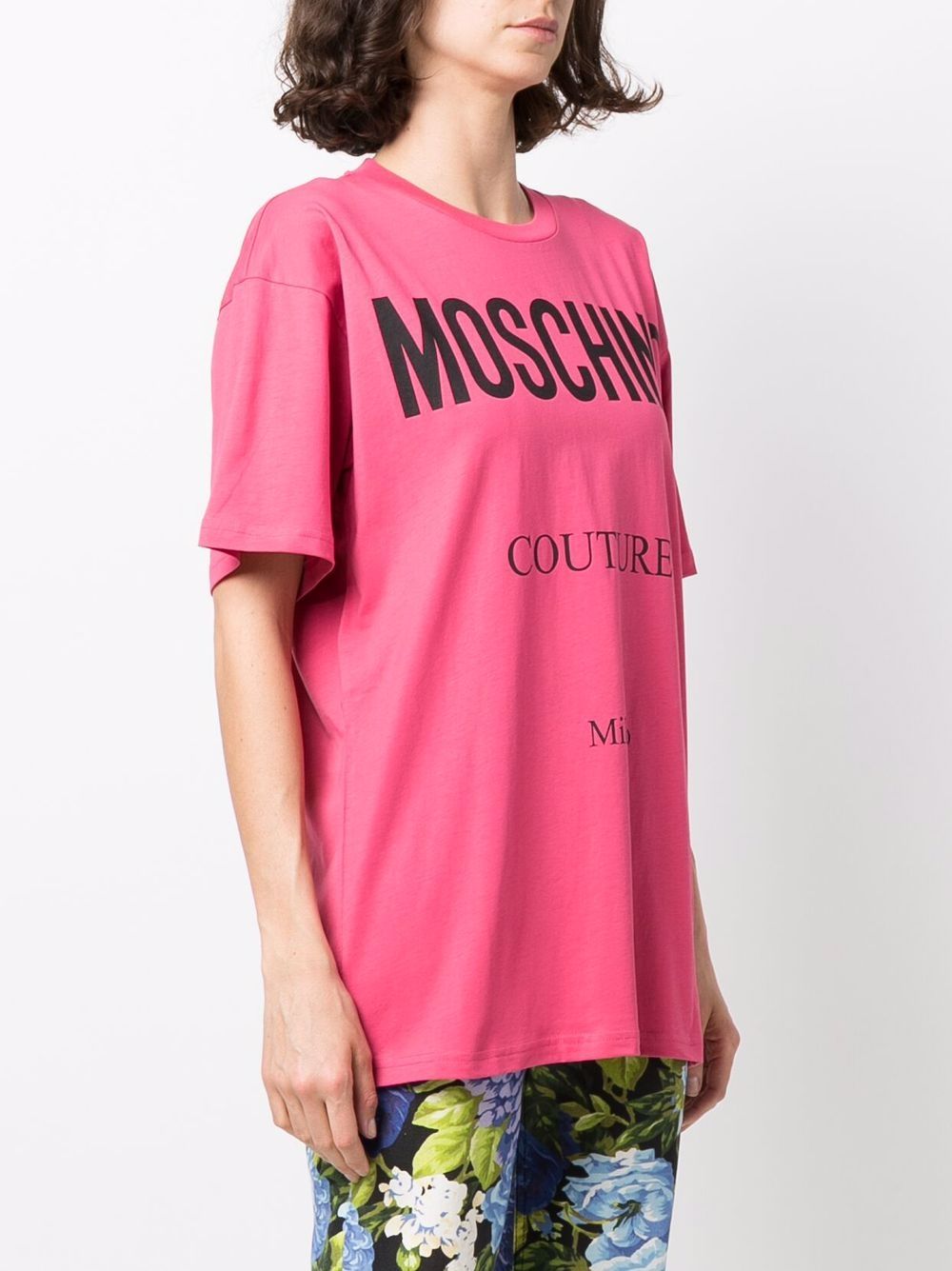 фото Moschino футболка с логотипом