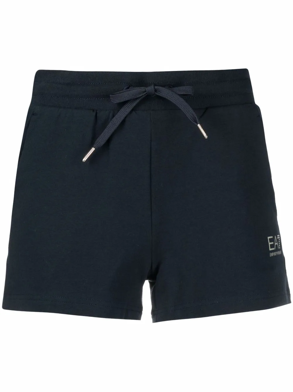 

Ea7 Emporio Armani shorts con logo estampado - Azul