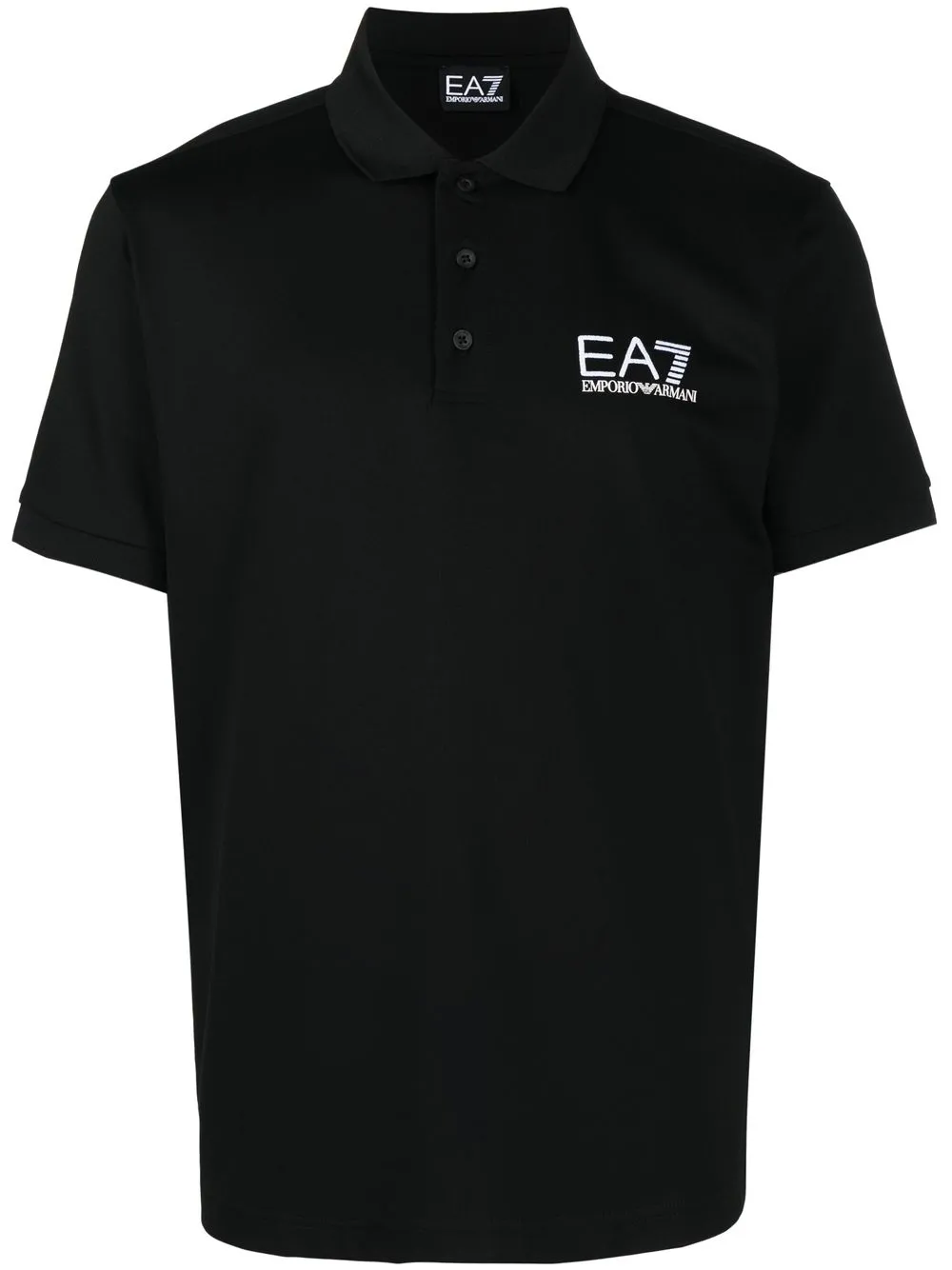 EA7 EMBROIDERED-LOGO POLO SHIRT