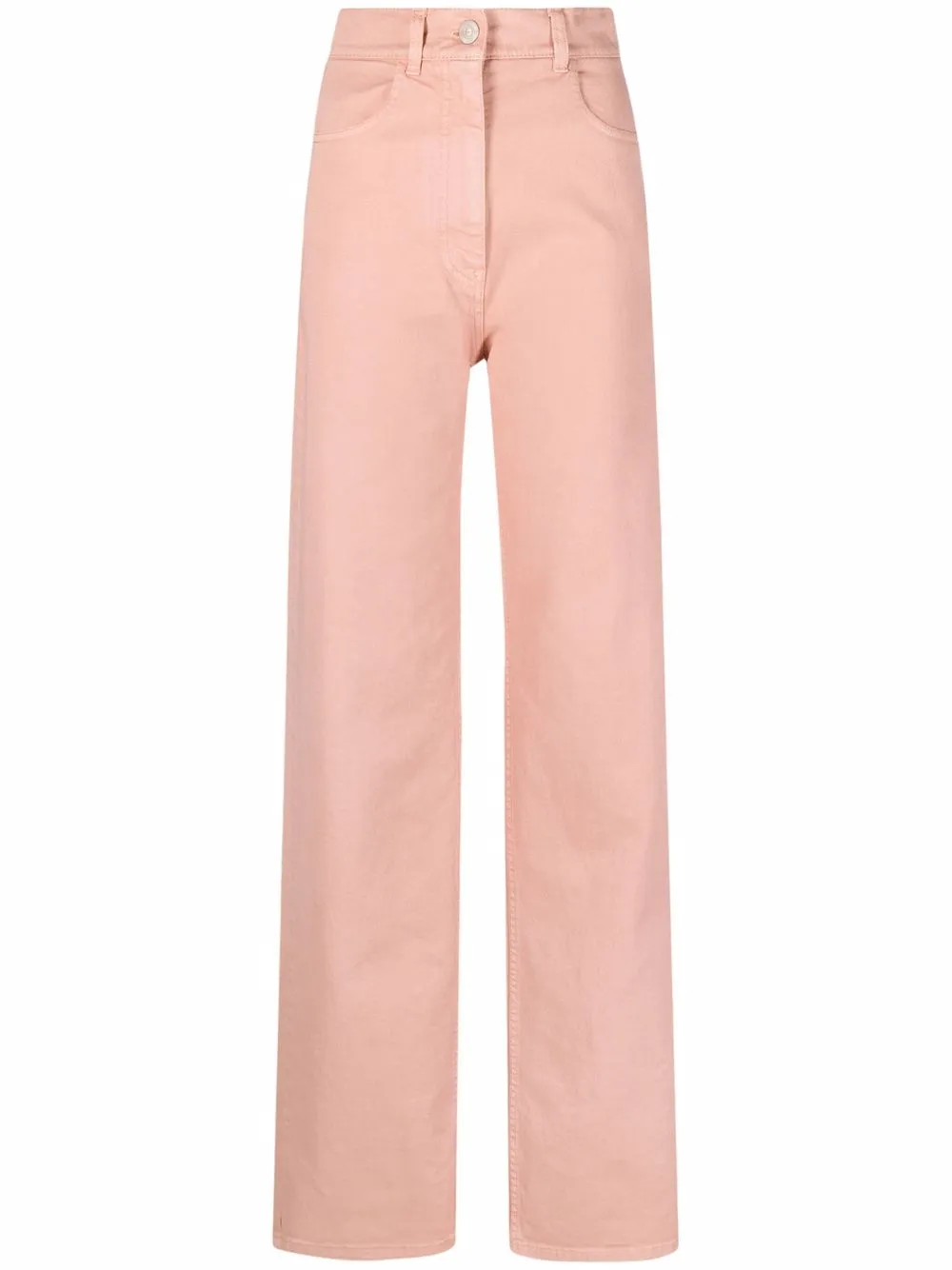 

Nº21 pantalones anchos con tiro alto - Rosado