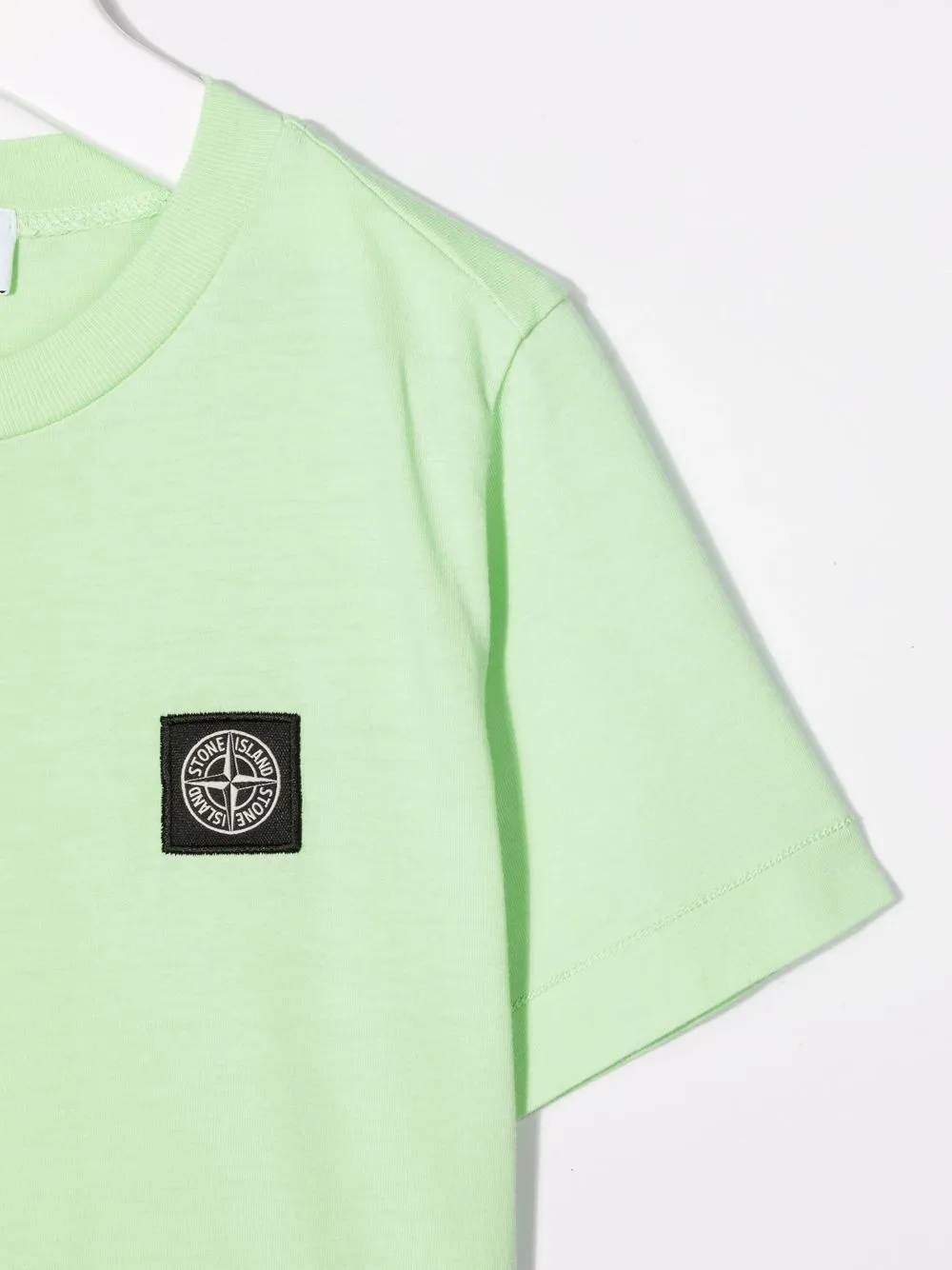 фото Stone island junior футболка с нашивкой-логотипом