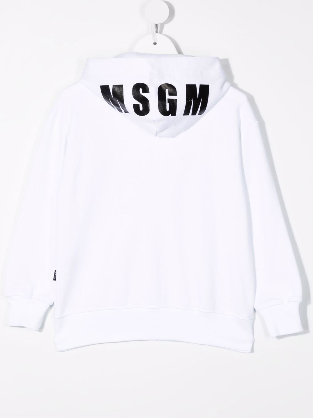 MSGM Kids Bomberjack met logoprint - Wit