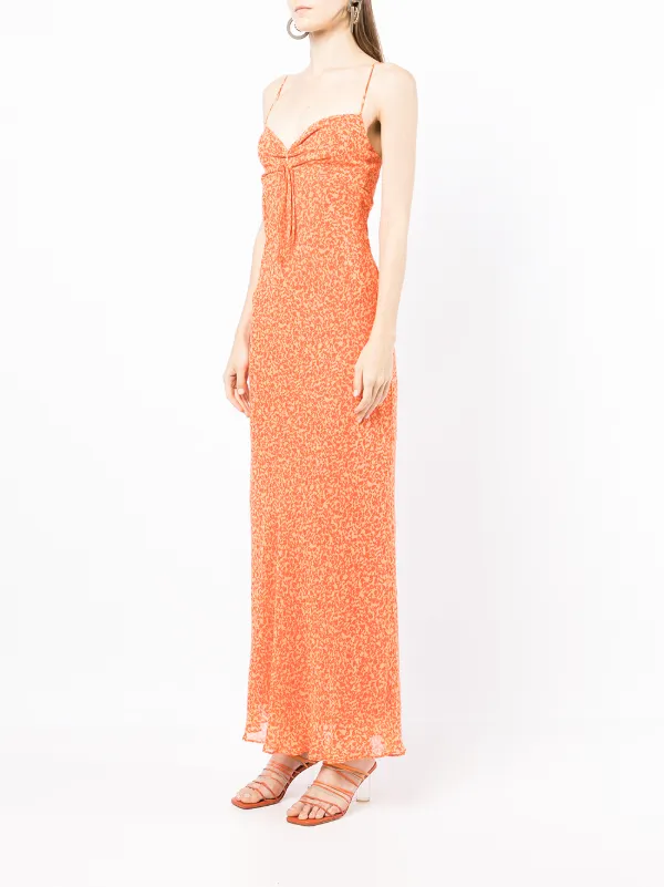 BRIDGE Cheri floral print maxi dress 