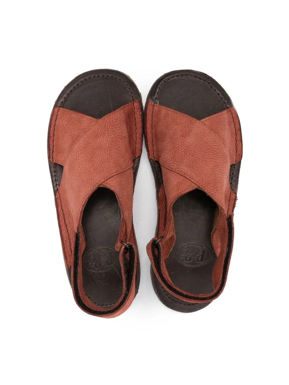  Pèpè Sandalen Aus Wildleder   Braun 