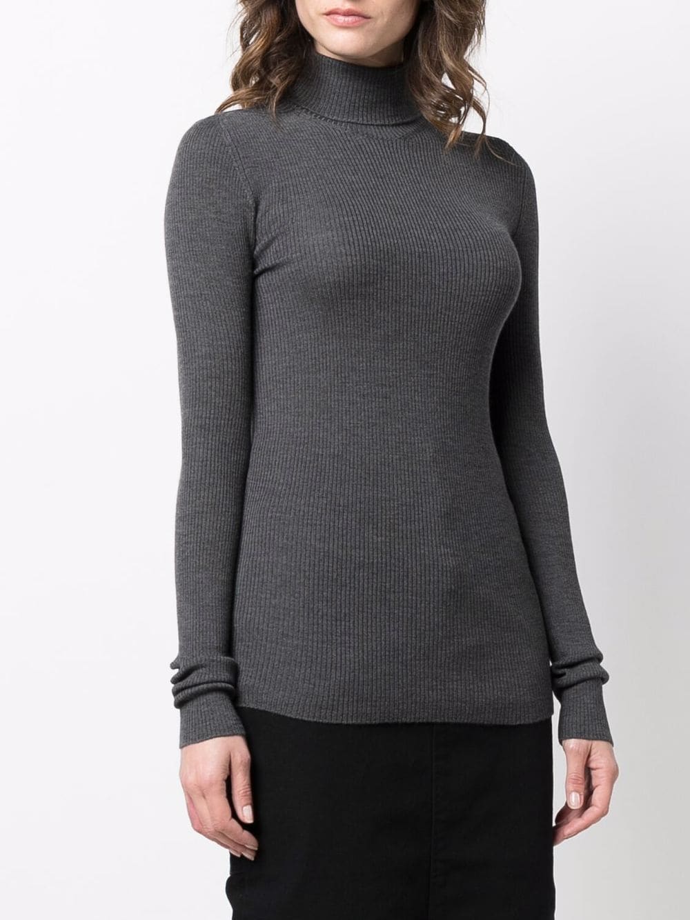 фото Wardrobe.nyc ribbed-knit roll-neck jumper