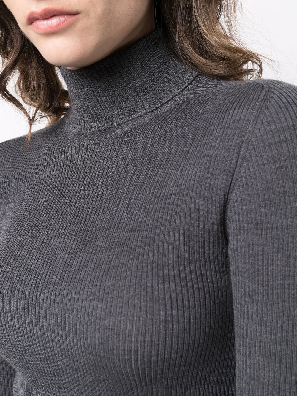 фото Wardrobe.nyc ribbed-knit roll-neck jumper