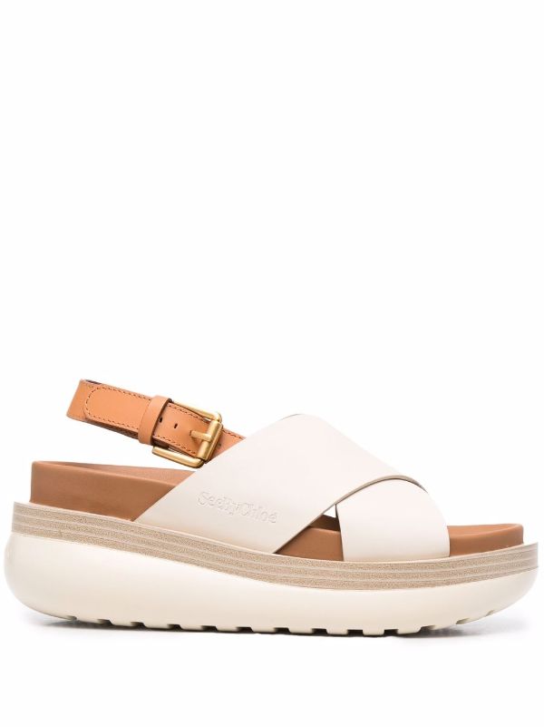 chloe slingback sandals