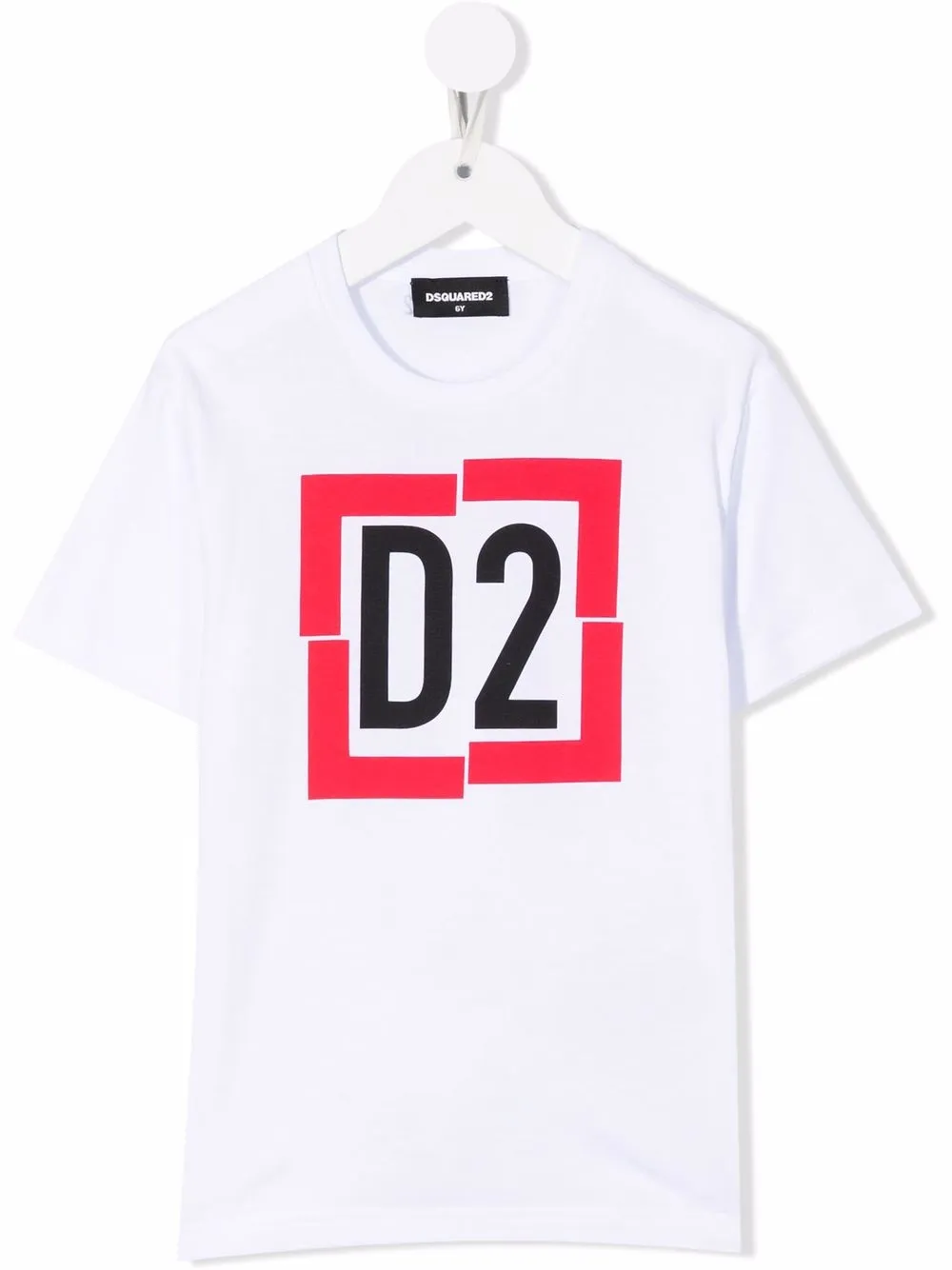 

Dsquared2 Kids playera con logo estampado - Blanco