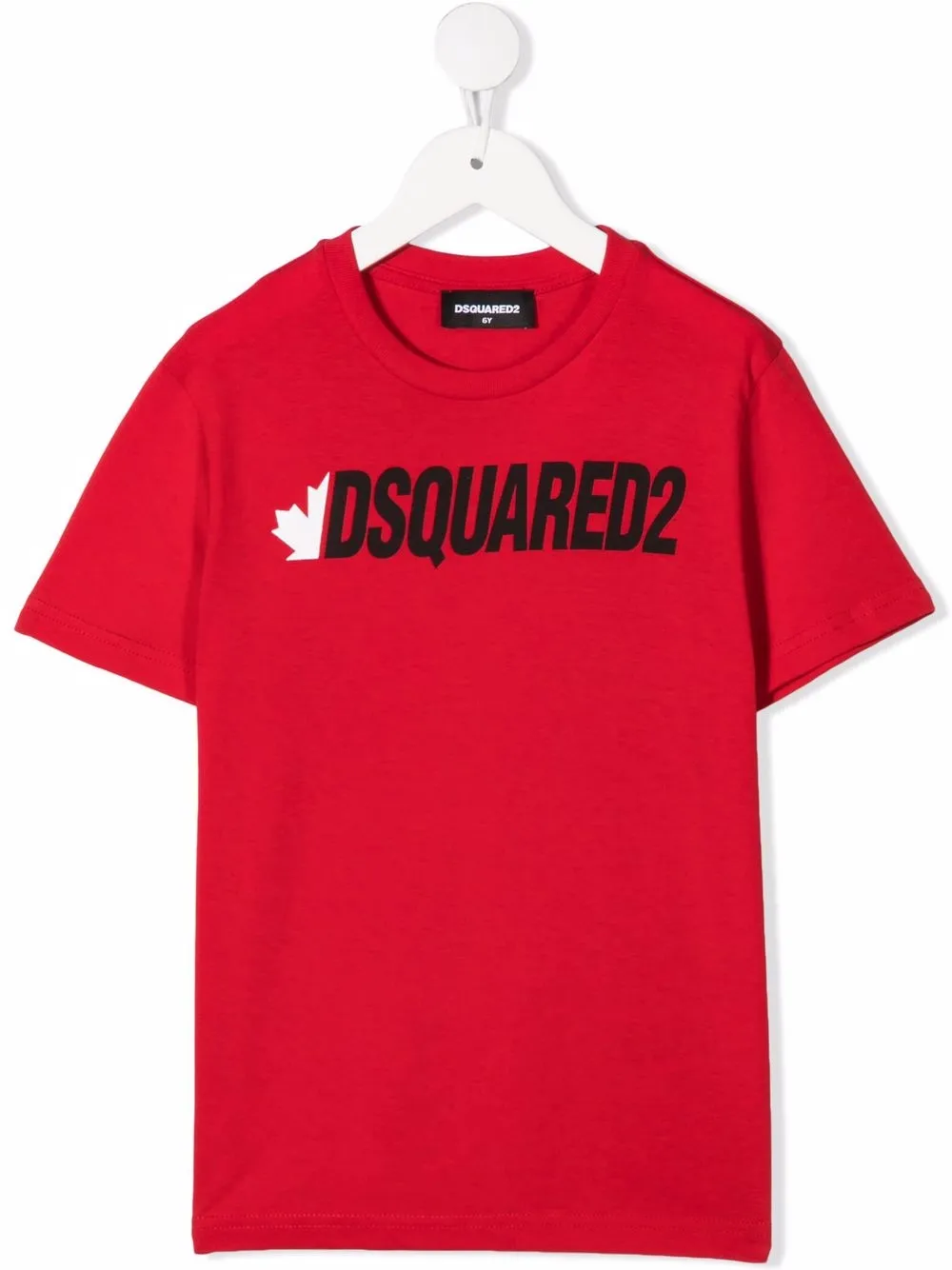 

Dsquared2 Kids playera con logo estampado - Rojo