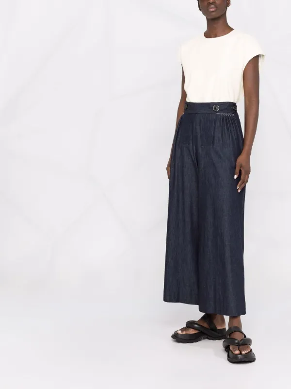 Maison Margiela メゾンマルジェラ ワイドデニムパンツ Maison Margiela メゾン・マルジェラ ワイド デニムパンツ