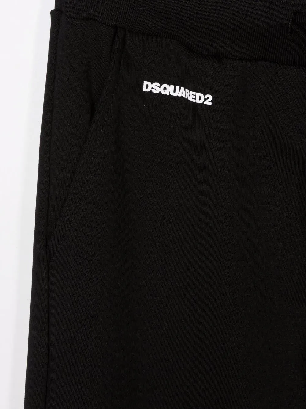  Dsquared2 Kids Sport-print Track Pants - Black 