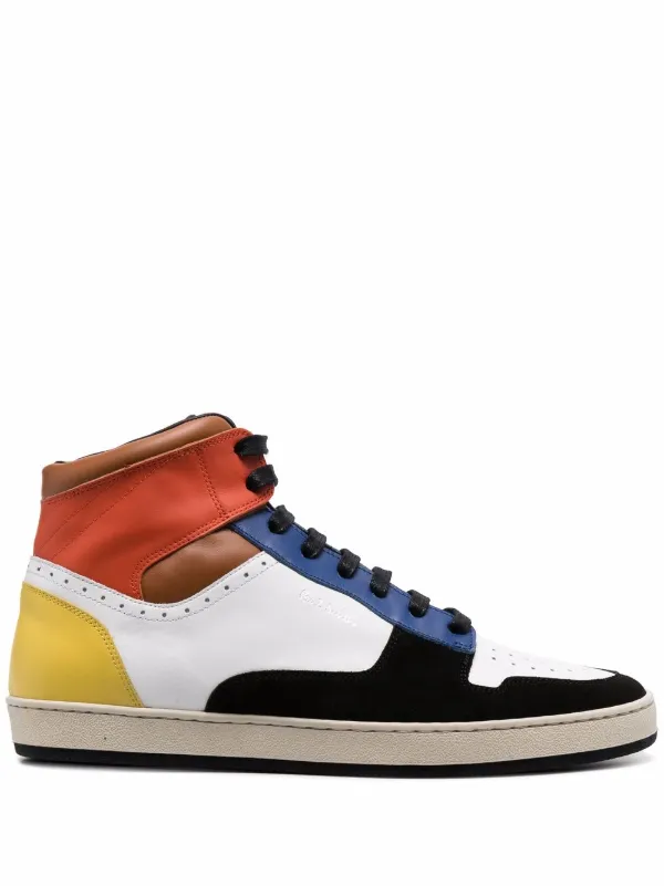 paul smith orange trainers