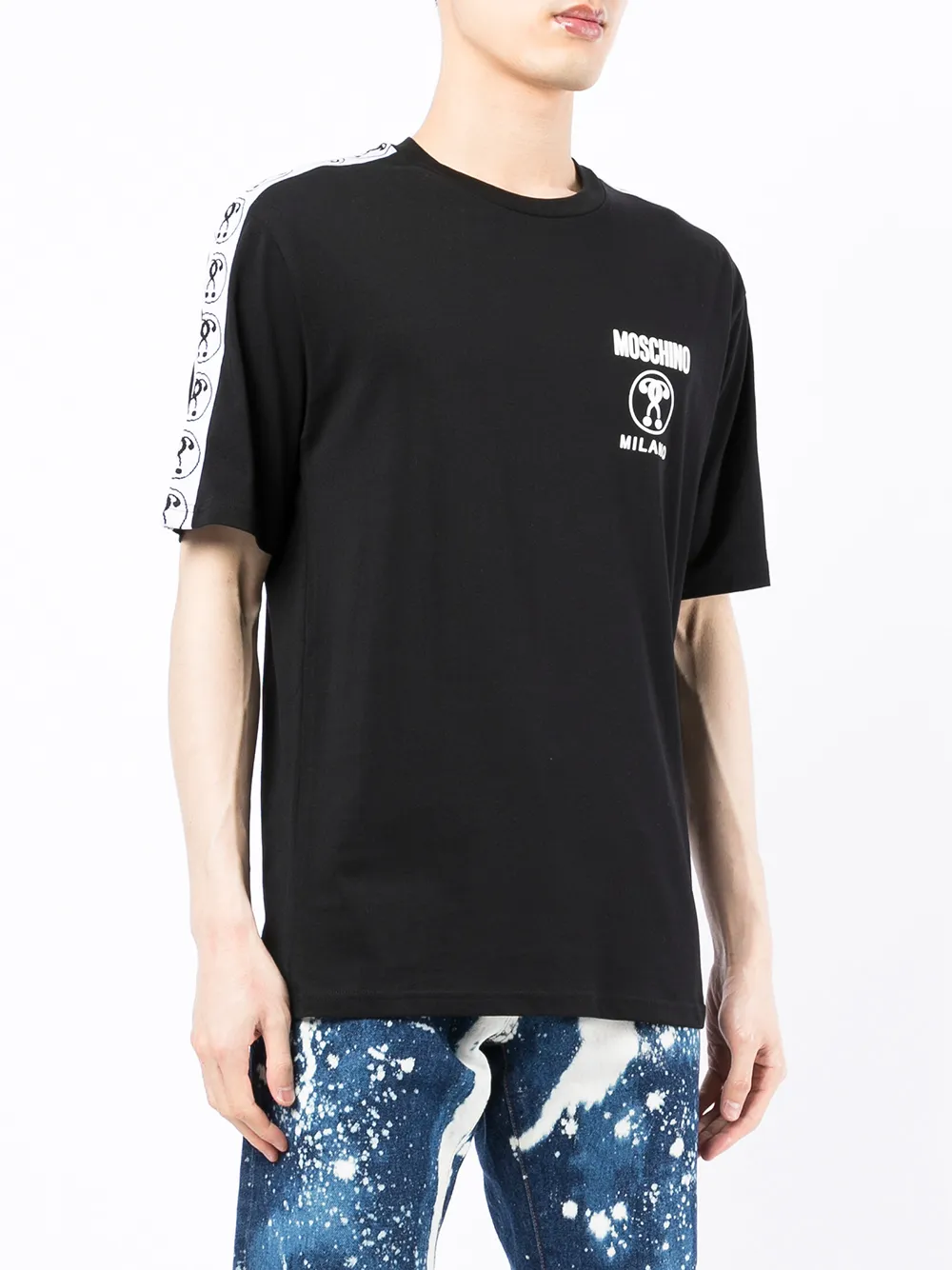 фото Moschino футболка с логотипом