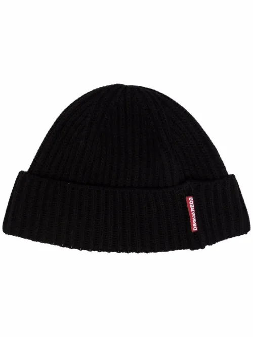Bonnet en maille nervurée - DSQUARED2 - Modalova