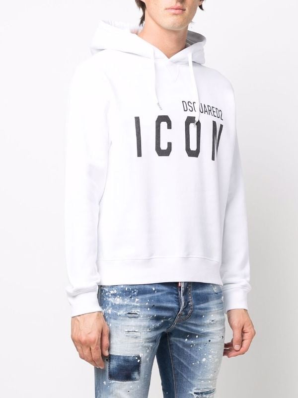 Dsquared2 logo print Hoodie Farfetch