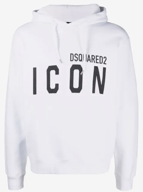 DSQUARED2 logo-print hoodie
