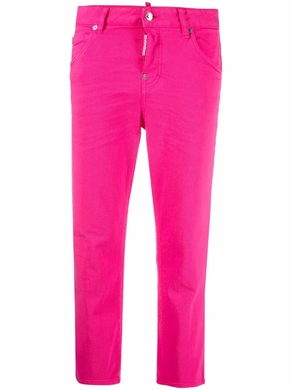 

Dsquared2 pantalones skinny estilo capri - Rosado