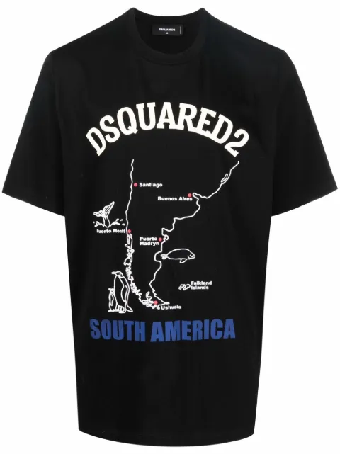 DSQUARED2 logo-print short-sleeve T-shirt