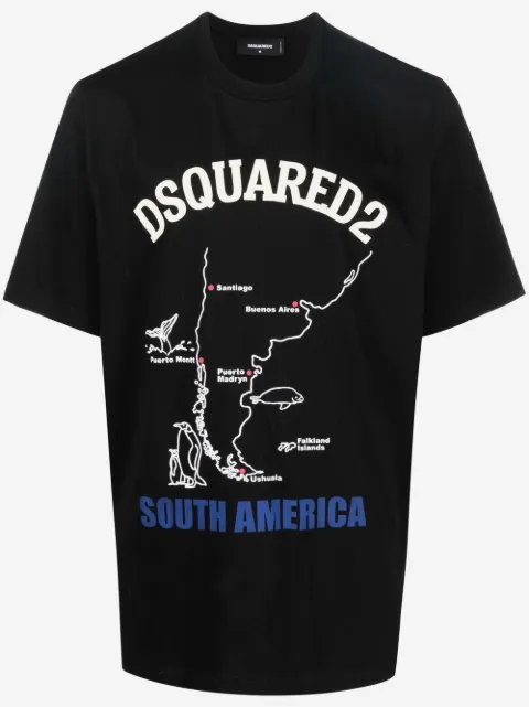 DSQUARED2 logo-print short-sleeve T-shirt
