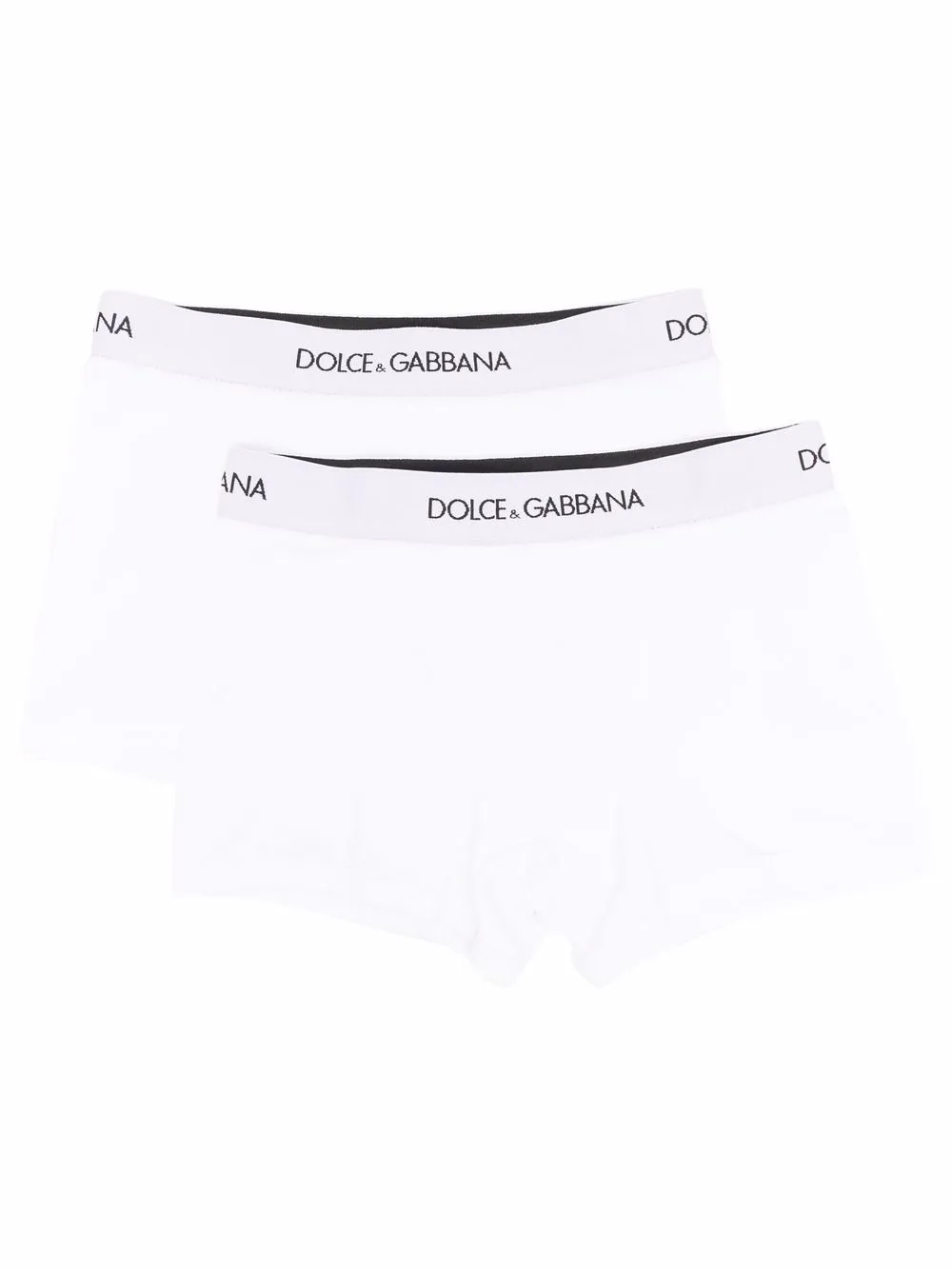 Dolce Gabbana Kids комплект из двух боксеров с логотипом 5405₽