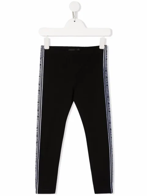 DSQUARED2 KIDS leggins con franjas del logo