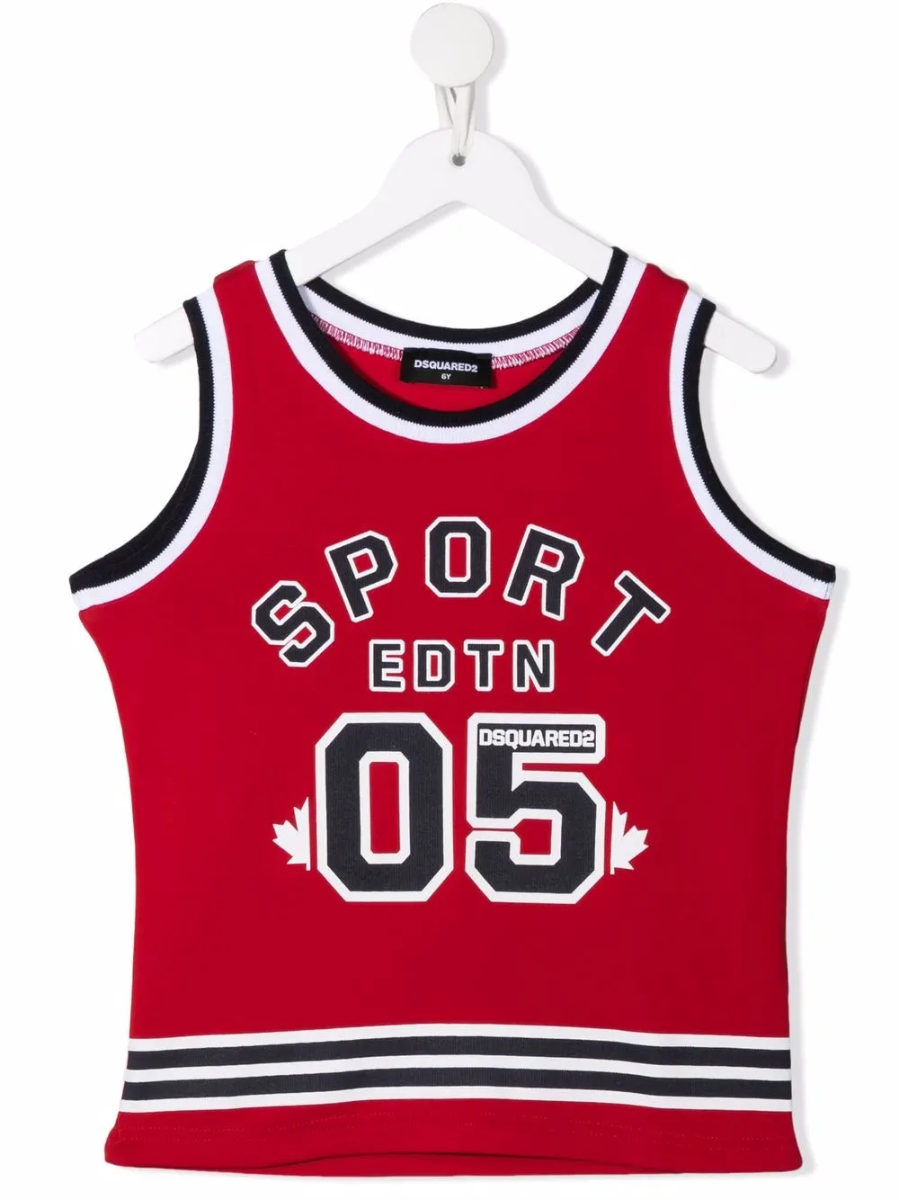 

Dsquared2 Kids top con motivo Sport - Rojo