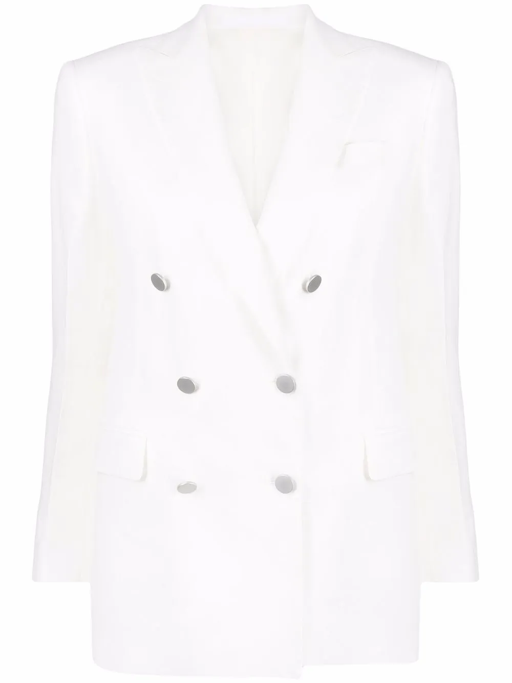 

Tagliatore double-breasted blazer jacket - White