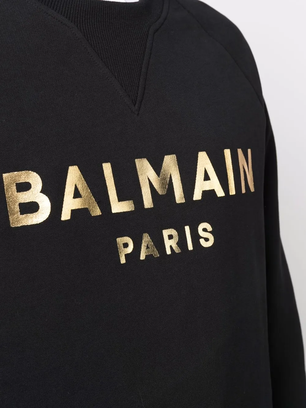 фото Balmain толстовка с рукавами реглан и логотипом