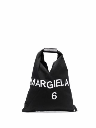 Mm6 maison margiela discount black garment print tote