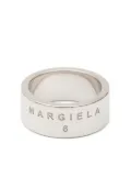 MM6 Maison Margiela Minimal engraved ring - Silver